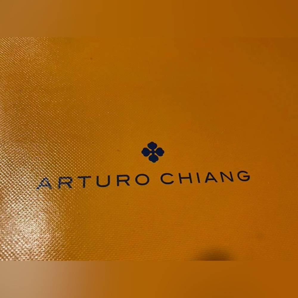 Arturo Chaing stacked heel boots in a size 8.5 perfect condition